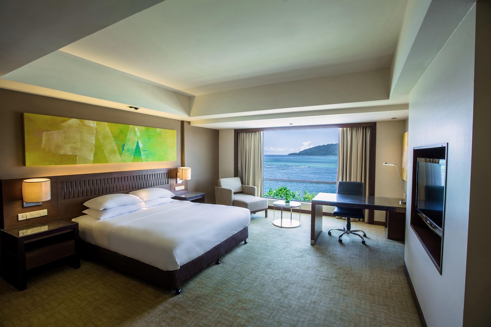Hyatt Regency Kinabalu Hotel Kota Kinabalu Exterior photo Deluxe Ocean View Room